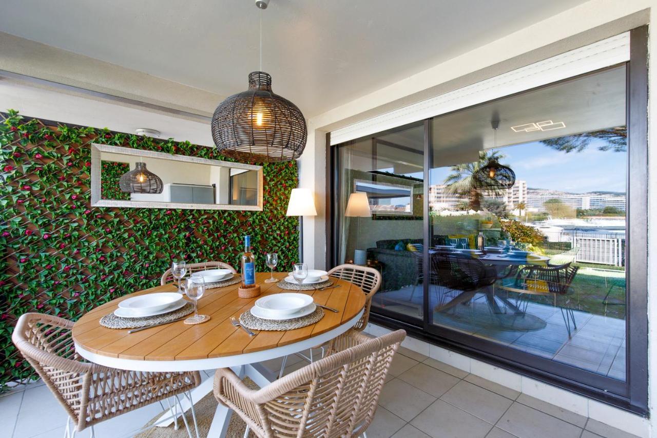 Luxury 3 Piece Garden Apartment In Cannes Marina มองเดอลิเยอลานาปูล ภายนอก รูปภาพ